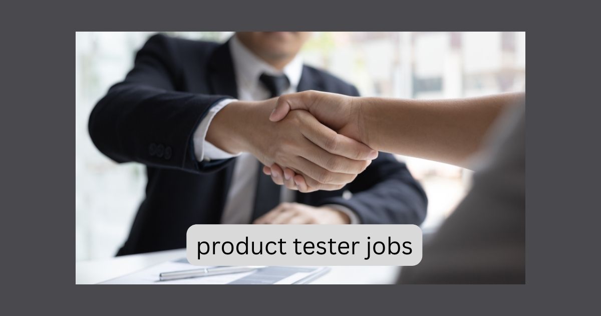 product tester jobs