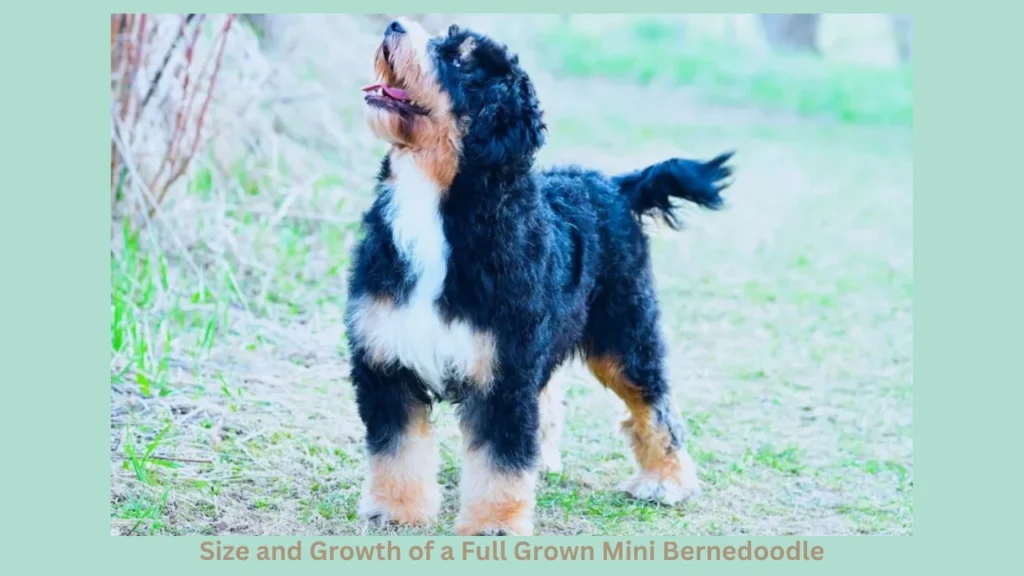 Size and Growth of a Full Grown Mini Bernedoodle